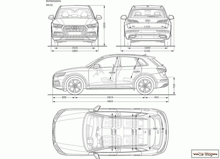 Specyfikacje Audi Q5