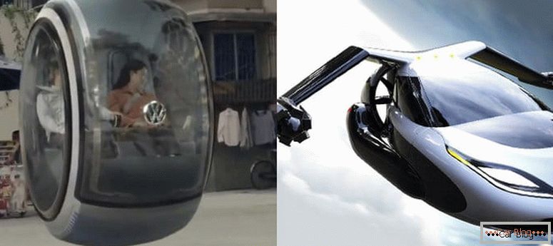 latające samochody przyszłości