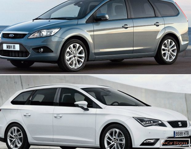 Porównanie Ford Focus Wagon i Seat Leon ST FR