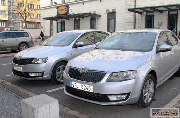 Skoda Octavia i Rapid - oba samochody zdobyły zaufanie rosyjskich kierowców