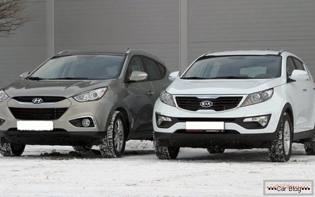 Godni konkurenci na światowym rynku - crossovery Hyundai ix35 i Kia Sportage