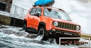 Jeep Renegade bierze udział w raftingu 3