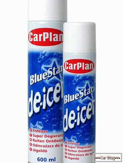 Odmrażacz CarPlan Blue Star