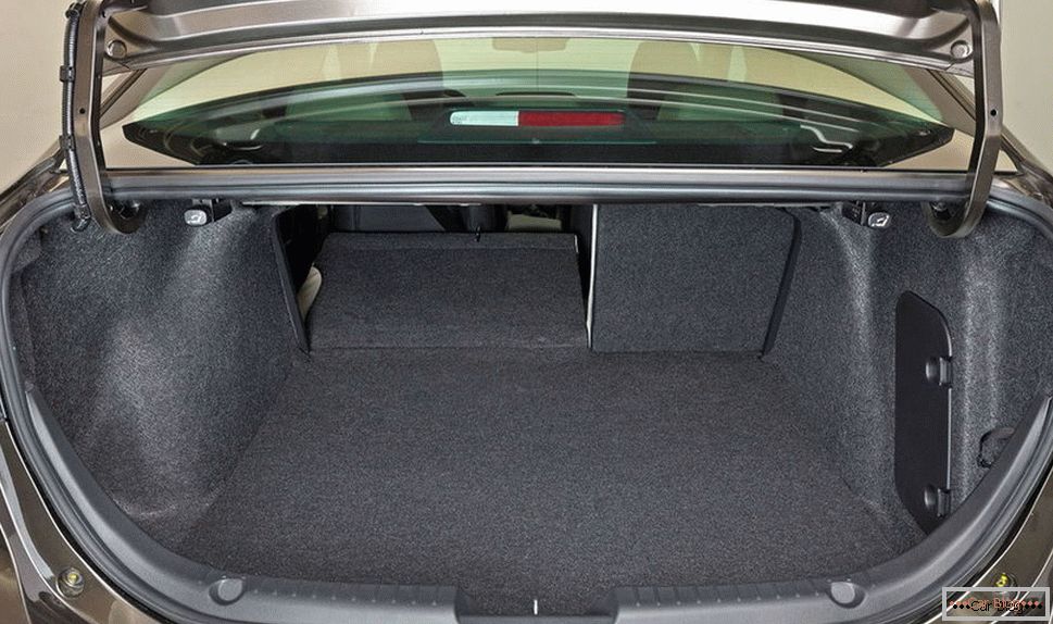 Mazda 3 - bagażnik