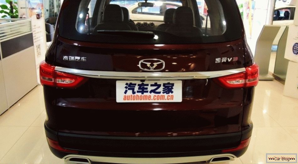 Китайцы позиционируют Cowin V3 как minivan