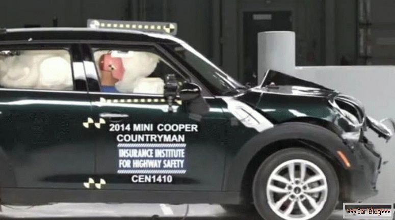 Bezpieczeństwo samochodu Mini Cooper