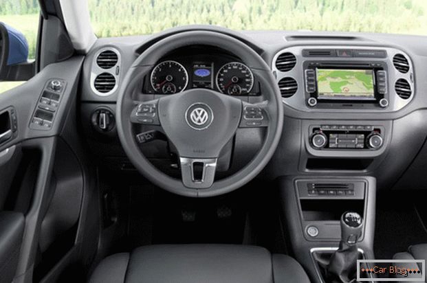 Wnętrze Volkswagena Tiguan jest przykładem niemieckiej jakości.
