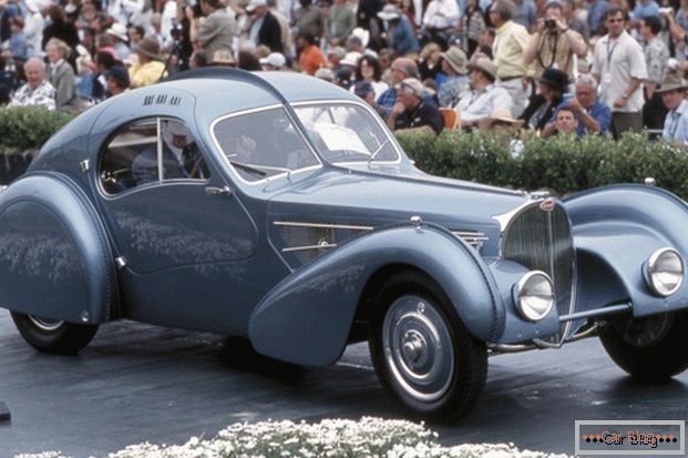 Samochód Bugatti Typ 57SC Atlantic