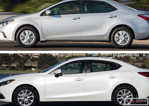 Mazda 3 i Toyota Corolla - oba samochody mają pozytywne cechy