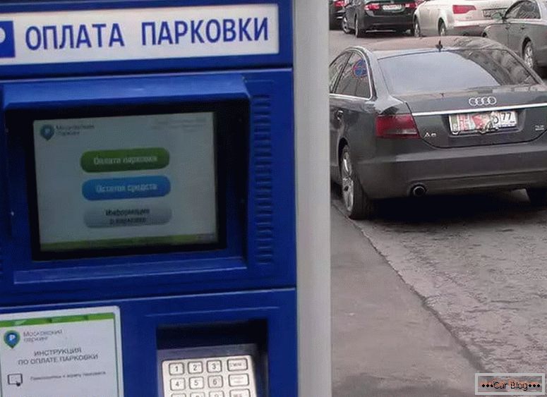 jakie są metody płatności za parkowanie w Moskwie