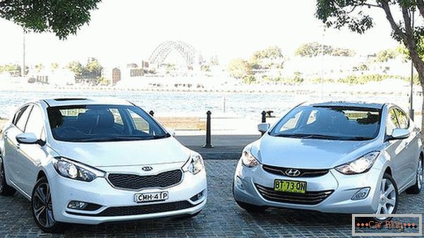 Na zewnątrz, samochody Hyundai Allantra i KIA Cerato są podobne, ale czy są podobne w parametrach dynamicznych?