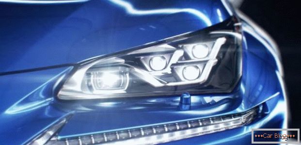 Reflektory Lexus NH odnowione