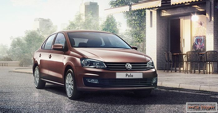 Zdjęcia Volkswagena Polo sedan 2015 - 2017