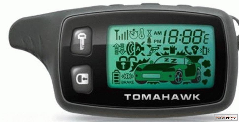 Alarm samochodowy Keychain Tomahawk