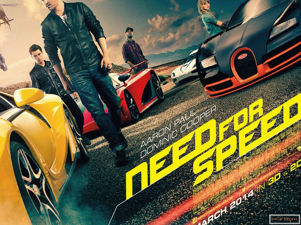 Plakat do filmu Need for Speed