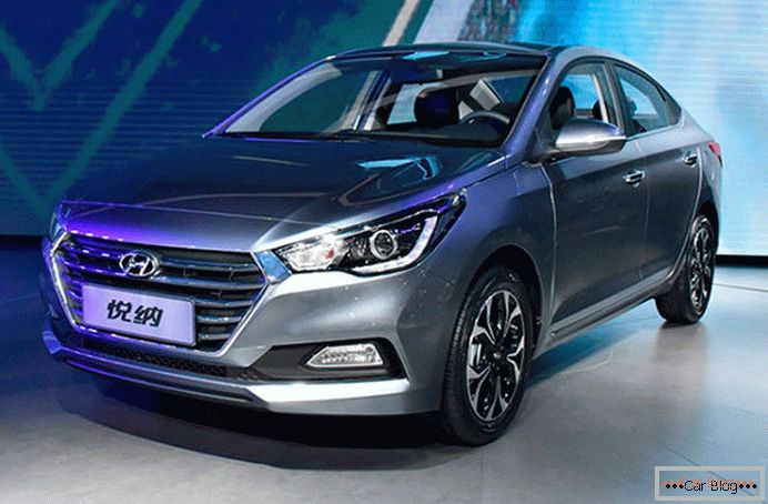 Chińska wersja Hyundai Solaris