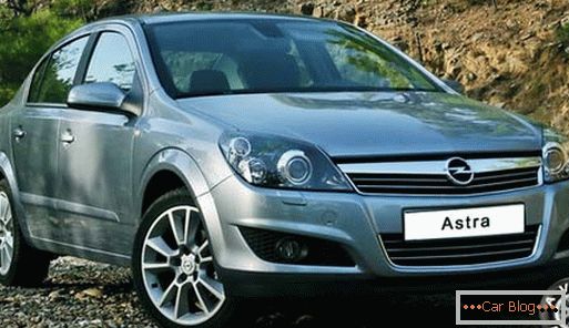 Dane techniczne rodziny Opel Astra
