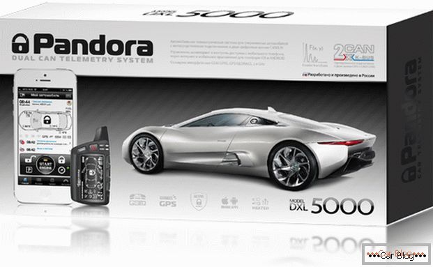 Satelitarny alarm samochodowy PandoraDXL 5000 NEW