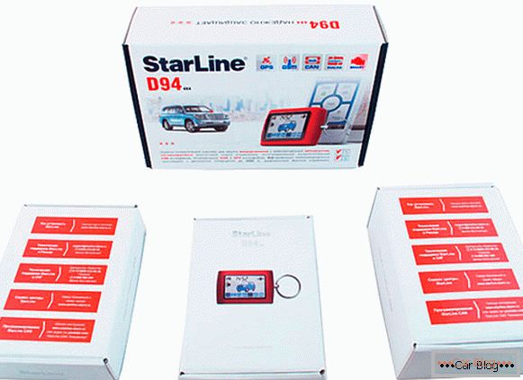 Wiodący alarm samochodowy StarLineD94 GSM / GPS
