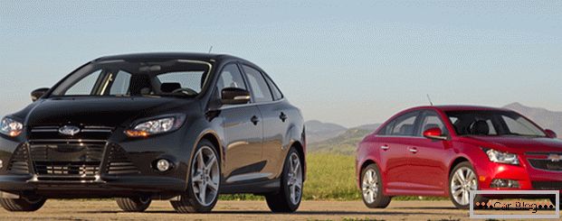 Ford Focus i Chevrolet Cruze - dwa sedany o podobnym charakterze