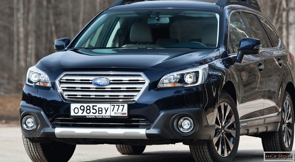 Японцы в апреле привезут в Россию новый uniwersalny Subaru Outback 2016