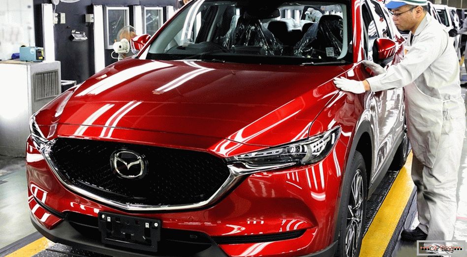 Японцы запустили в серийное производство новопоколенный Zwrotnica Mazda CX-5